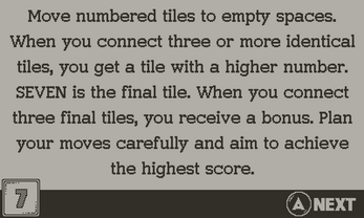 Number 7 for PlayDate screenshot