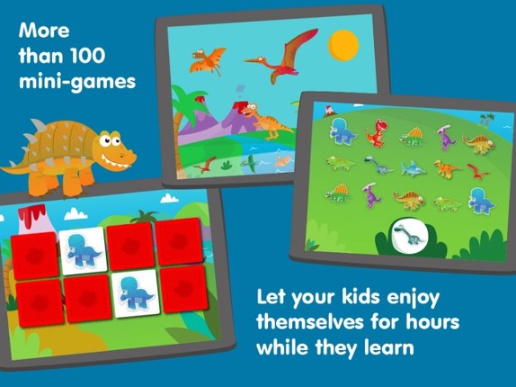 Planet Dinos – Jurassic Dinosaurs Games &amp; Educational Puzzles for Kids and Toddlers (HD) Image