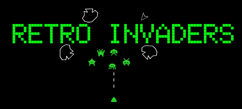 Retro Invaders Game Cover