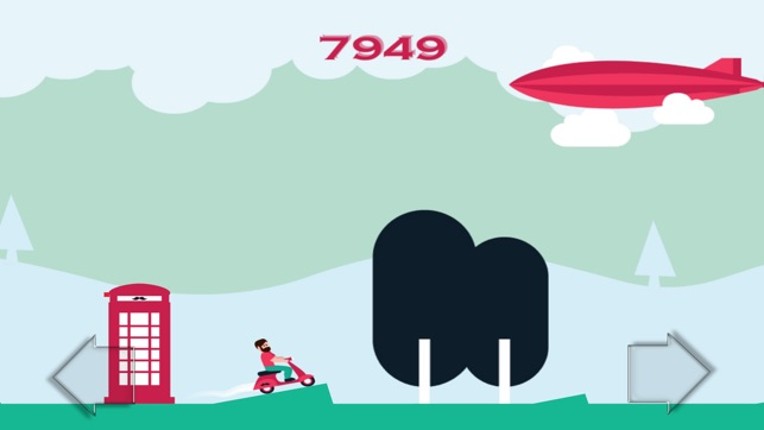 Scooter Rush - Uphill Climbing Bike Race screenshot