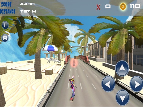 Skating Game 3D Free 2017 screenshot