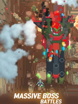 Sky Wings: Pixel Fighter 3D Image