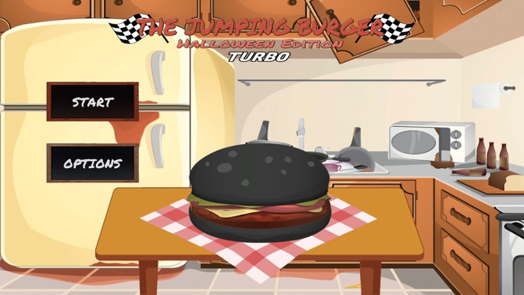 The Jumping Burger: Halloween Edition - Turbo Image