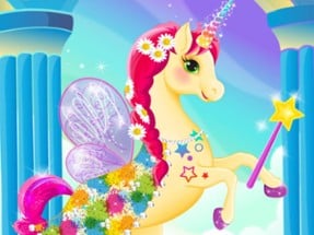 Unicorn Fashion Dress Up Image