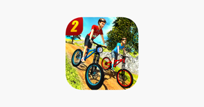 Uphill Bicycle Rider Kids - Offroad Mountain Climb Image