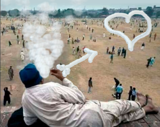 Vaping and chilling Image