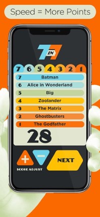 7 in 7: Pop Culture Party Game screenshot