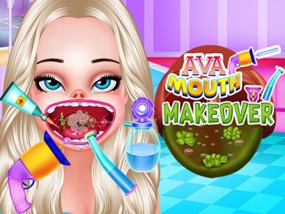 Ava Mouth Makeover Game Cover