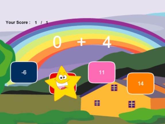 Basic addition - practice math screenshot