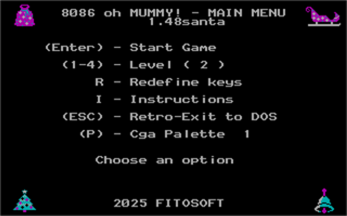 CGA OH MUMMY screenshot