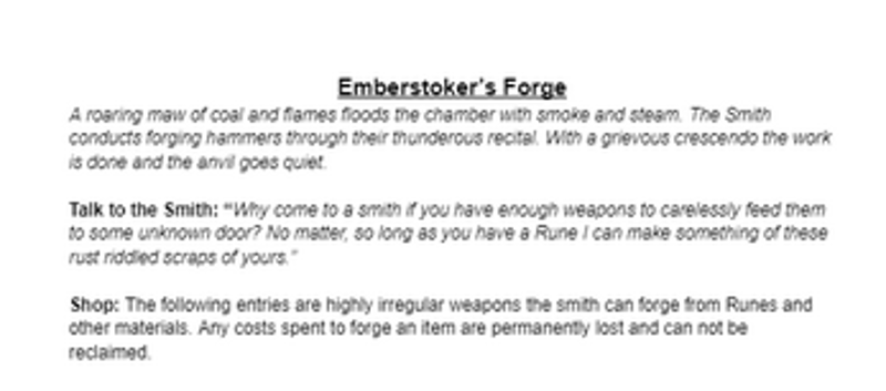 Cruciform Keep: an interlude realm for RUNE - WIP Image