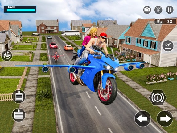 Flying Motorbike: Bike Games screenshot