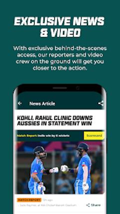 Cricket Australia Live screenshot