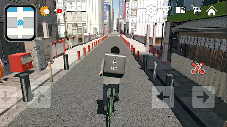 Delivery Food Sim- Japan Osaka screenshot