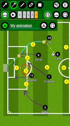 Soccer Tactic Board Image