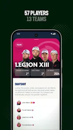 LIV Golf screenshot