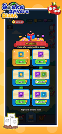 SnakeSphere Clash screenshot