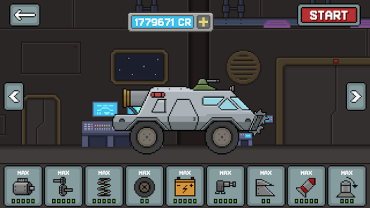 Death Rover: Space Zombie Race screenshot