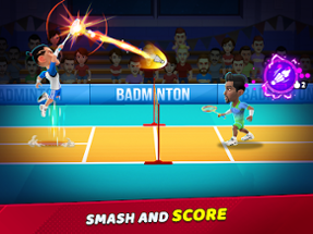 Badminton Clash 3D Image