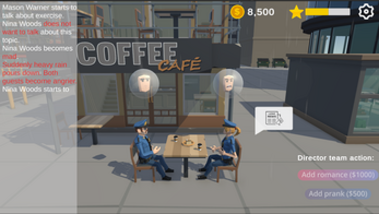 Dating TV show screenshot