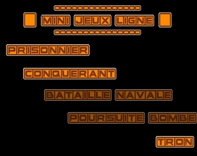 Games like Prisonnier , Conquerant ,Tron (mini jeux ligne)
