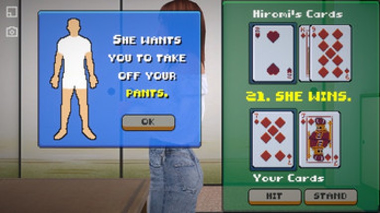 GF Strip Blackjack - Hiromi Free Version *fixed* screenshot