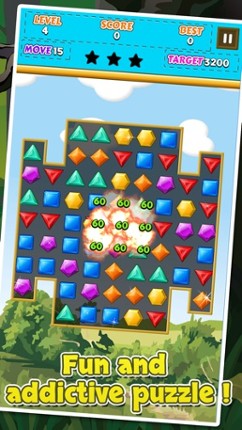 Jewel Star Match 3 game screenshot