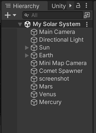 My Solar System screenshot