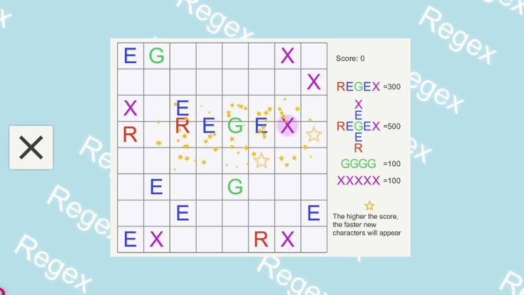 Regex Game screenshot