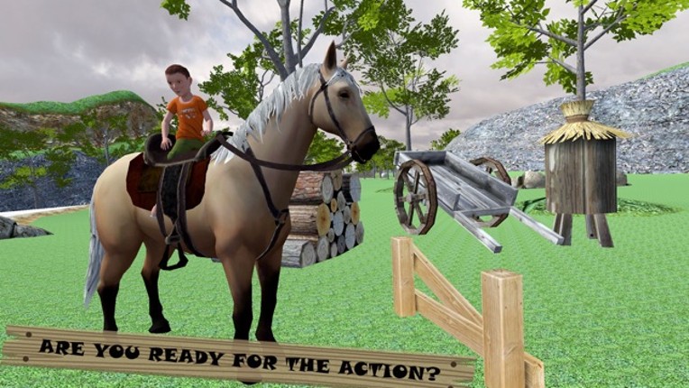 Stunts Horse Racing &amp; Run Dash screenshot