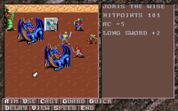 The Dark Queen of Krynn screenshot