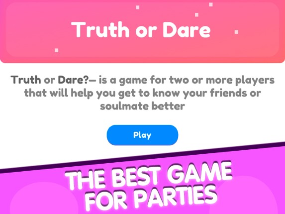Truth Or Dare Image