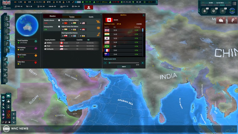 World Warfare & Economics screenshot