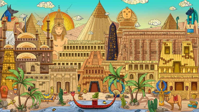 100 Egypt Cats screenshot