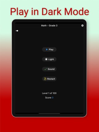3rd Grade Math Challenge screenshot