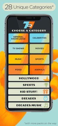 7 in 7: Pop Culture Party Game screenshot