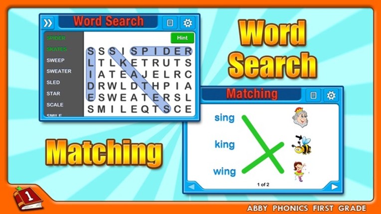 Abby Phonics - First Grade Free Lite screenshot
