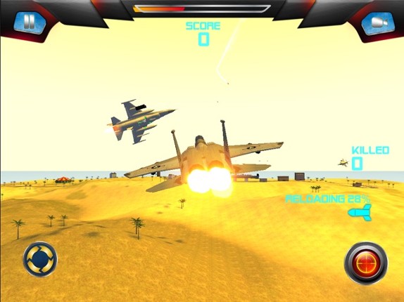 Air Strike Beach War Zone Flight Unlimited screenshot