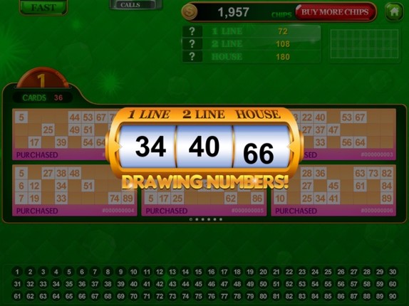 Bingo Solo 90 : 90 Ball Bingo screenshot