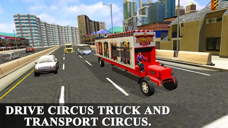 Circus Truck Driver – Drive 18 wheeler in this cargo simulator game screenshot
