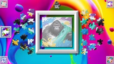 Color Splash: Monkeys Image