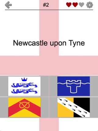 Counties of England Quiz screenshot