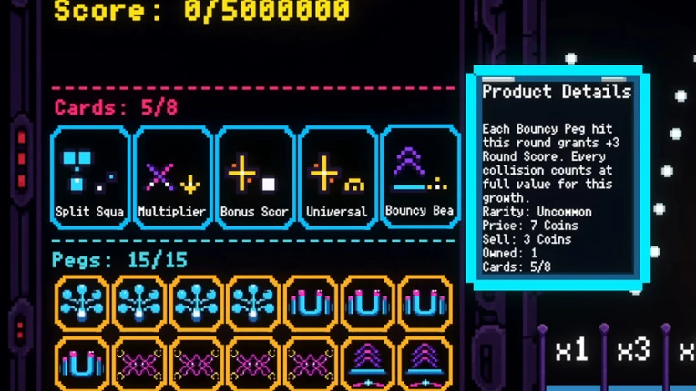 CURSECADE: Pachinko Roguelite Image