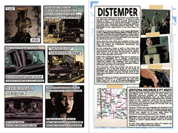 Distemper: Empty | A Jumpstart for the Distemper TTRPG Image