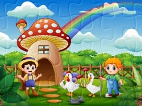 Farm Animal Jigsaw Image