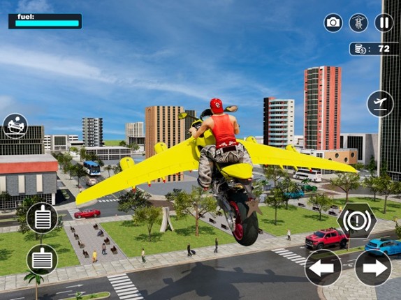 Flying Motorbike: Bike Games screenshot