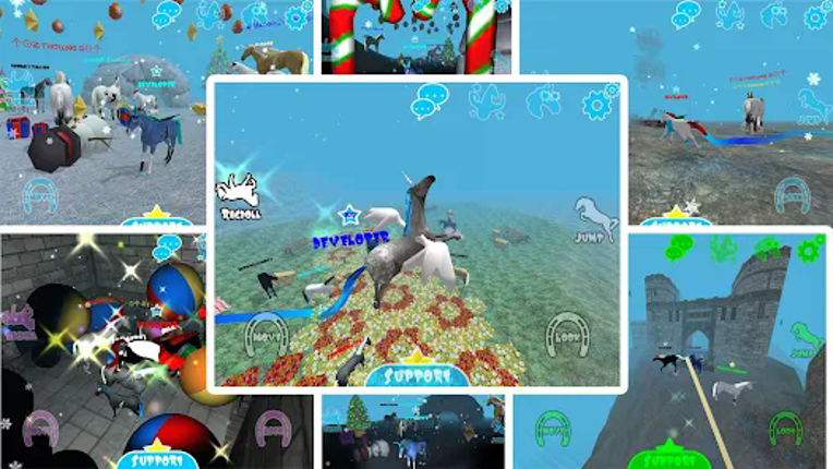 Hill Cliff Horse: Online screenshot