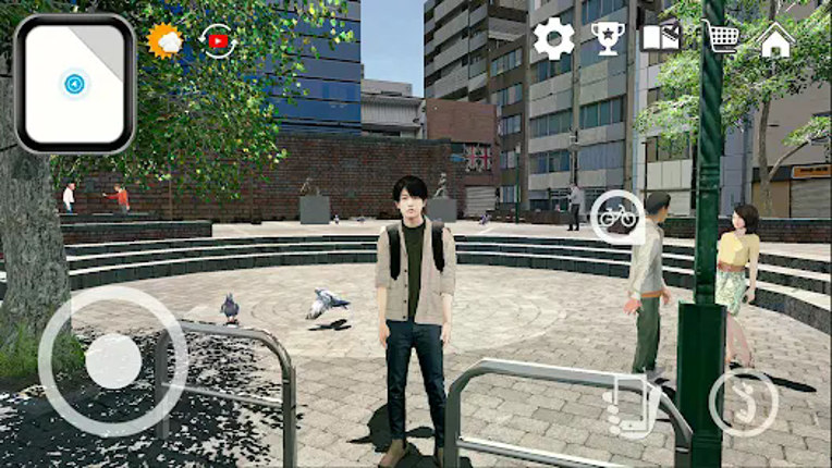Delivery Food Sim- Japan Osaka screenshot