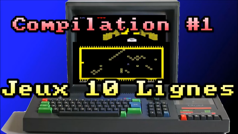 Compilation jeux 10 Lignes Basic *Amstrad CPC* Game Cover