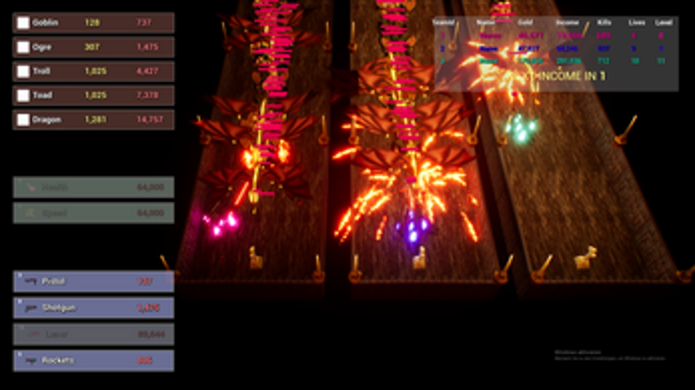 Hero Line Defense Battle screenshot